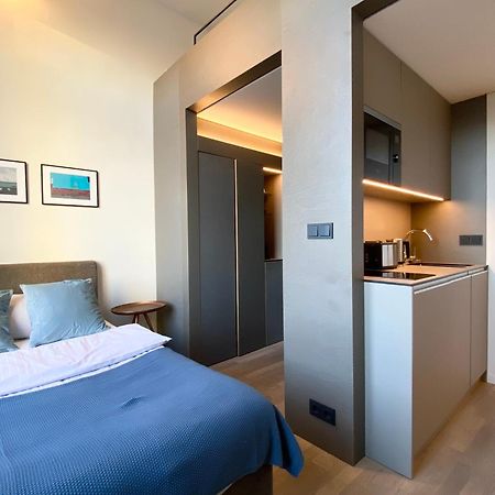 Oberdeck Studio Apartments - Adults Only Hamburg Luaran gambar