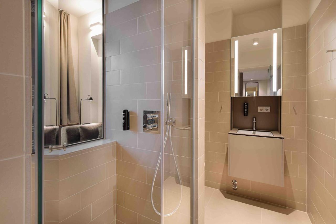Oberdeck Studio Apartments - Adults Only Hamburg Luaran gambar Bathroom