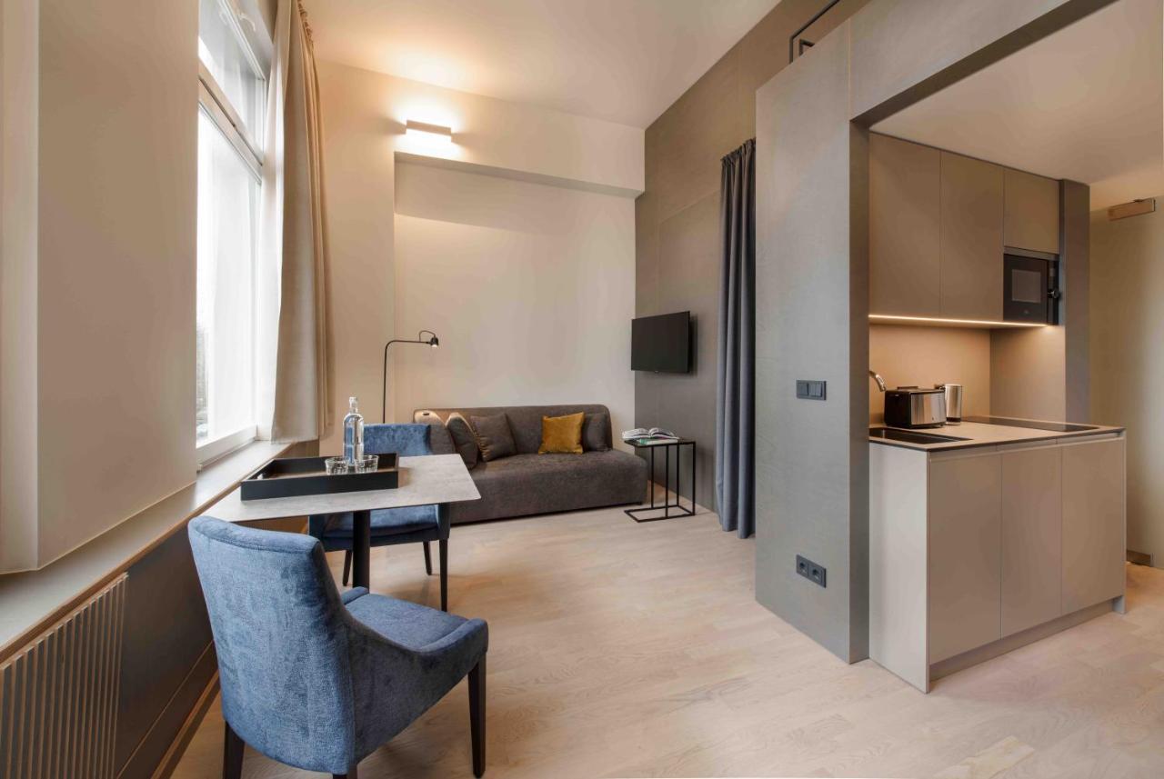 Oberdeck Studio Apartments - Adults Only Hamburg Luaran gambar