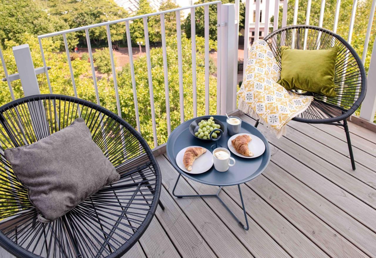 Oberdeck Studio Apartments - Adults Only Hamburg Luaran gambar