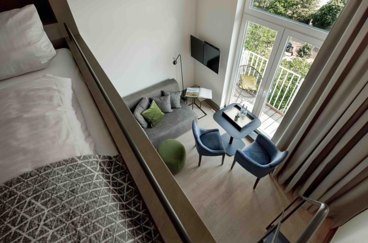 Oberdeck Studio Apartments - Adults Only Hamburg Luaran gambar